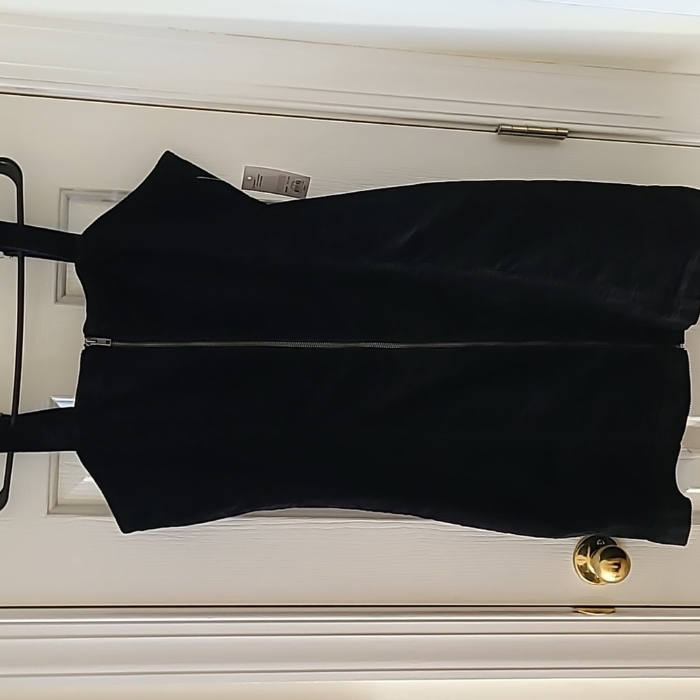 SO BRAND WOMENS JUNIOR PLUS SIZE BLACK CORDOROY JUMPER / PENAFORE DRESS SIZE XXL